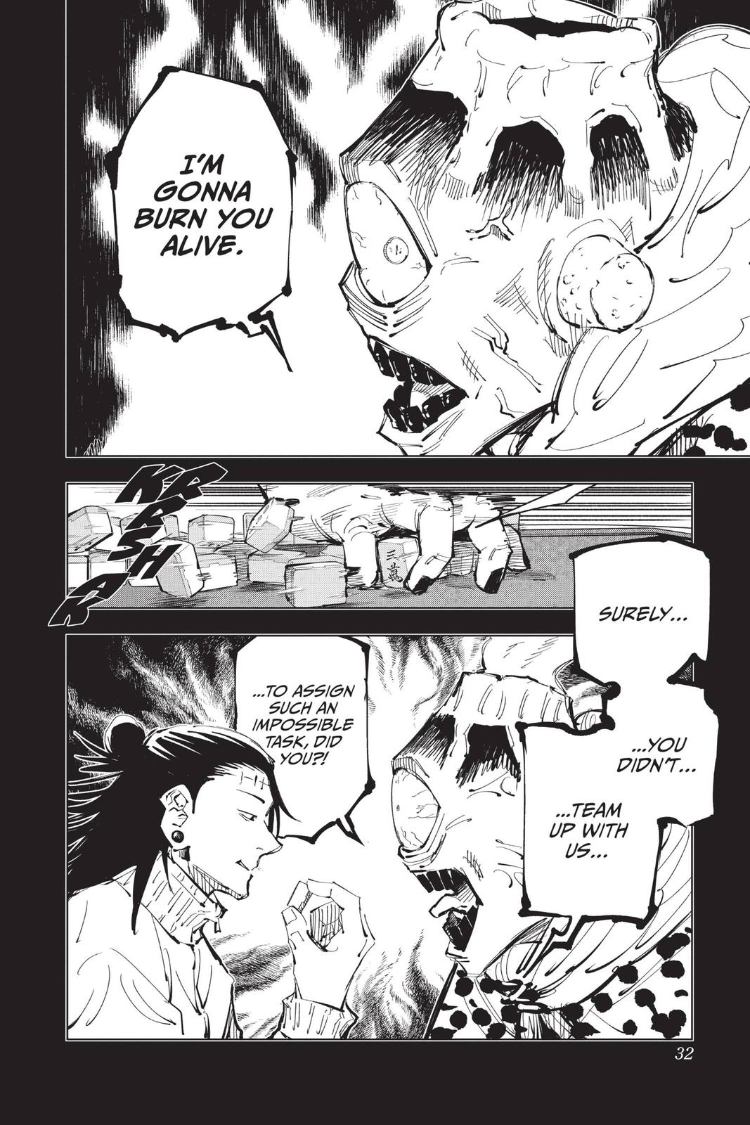 Jujutsu Kaisen Chapter 90 page 4 - Chapter 90: The Shibuya Incident, Part 8