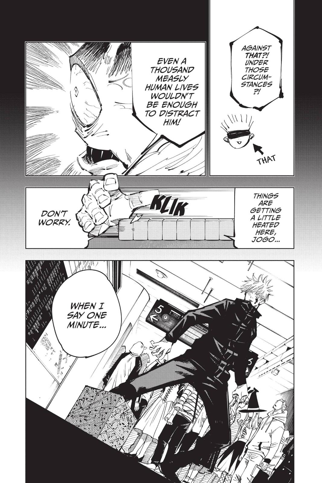 Jujutsu Kaisen Chapter 90 page 5 - Chapter 90: The Shibuya Incident, Part 8