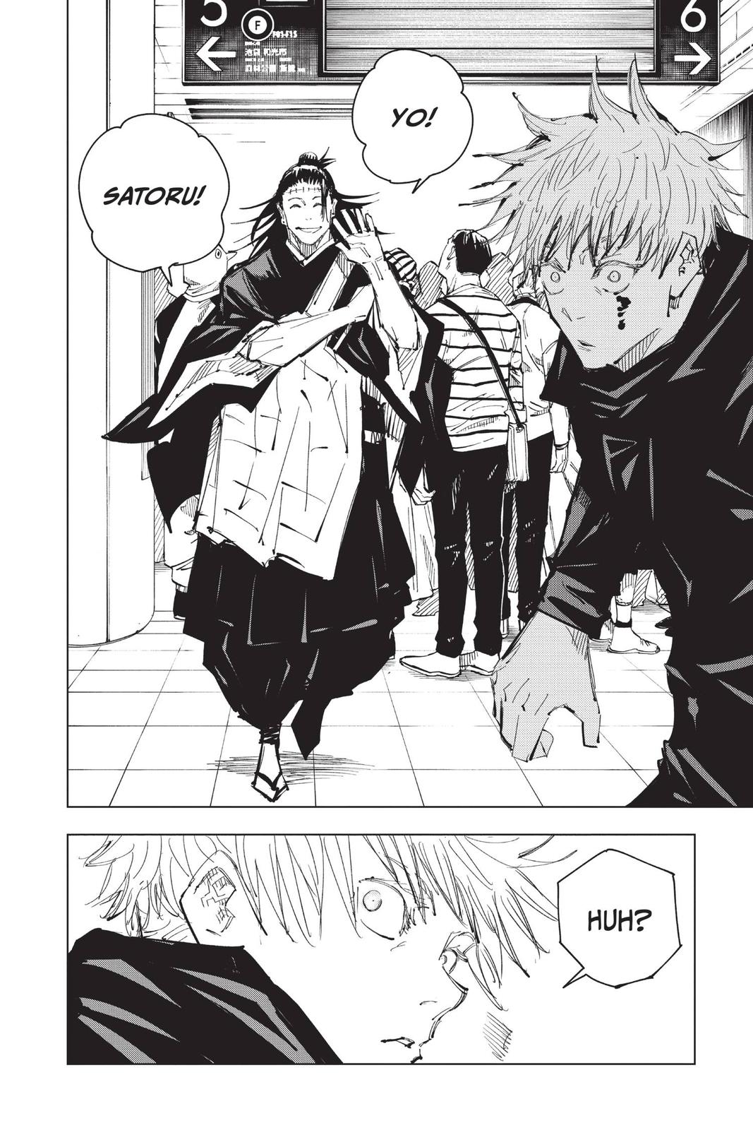 Jujutsu Kaisen Chapter 90 page 8 - Chapter 90: The Shibuya Incident, Part 8