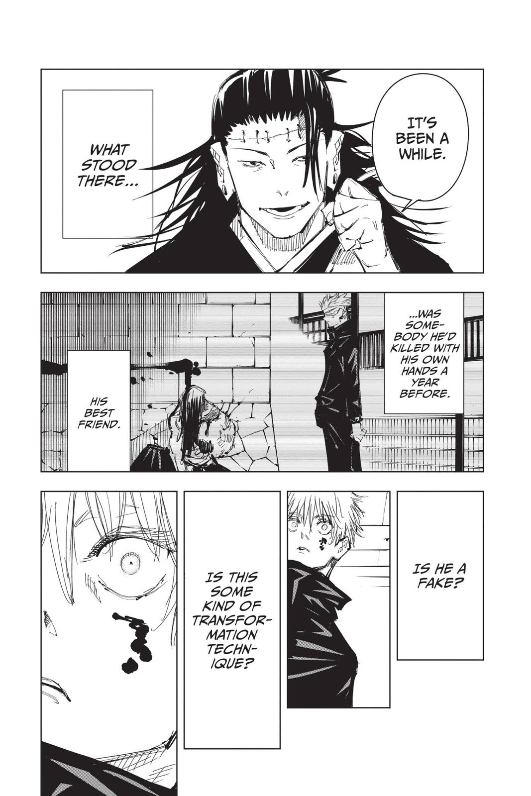 Jujutsu Kaisen Chapter 90 page 9 - Chapter 90: The Shibuya Incident, Part 8