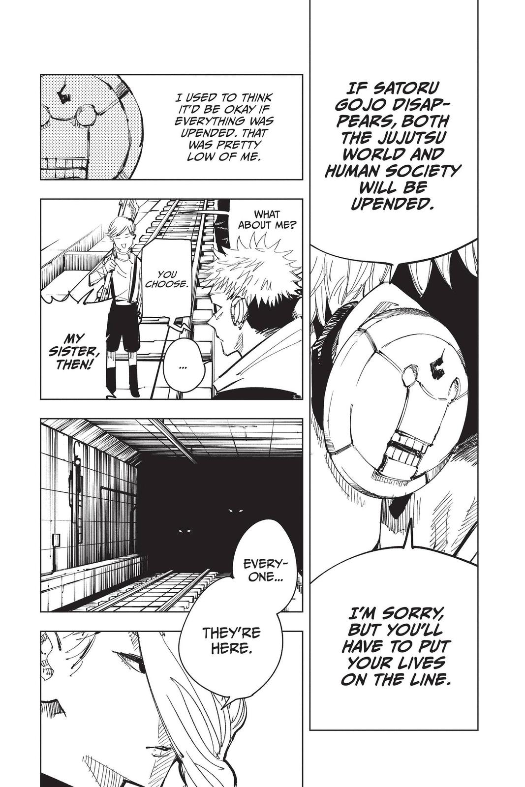 Jujutsu Kaisen Chapter 91 page 13 - Chapter 91: The Shibuya Incident, Part 9
