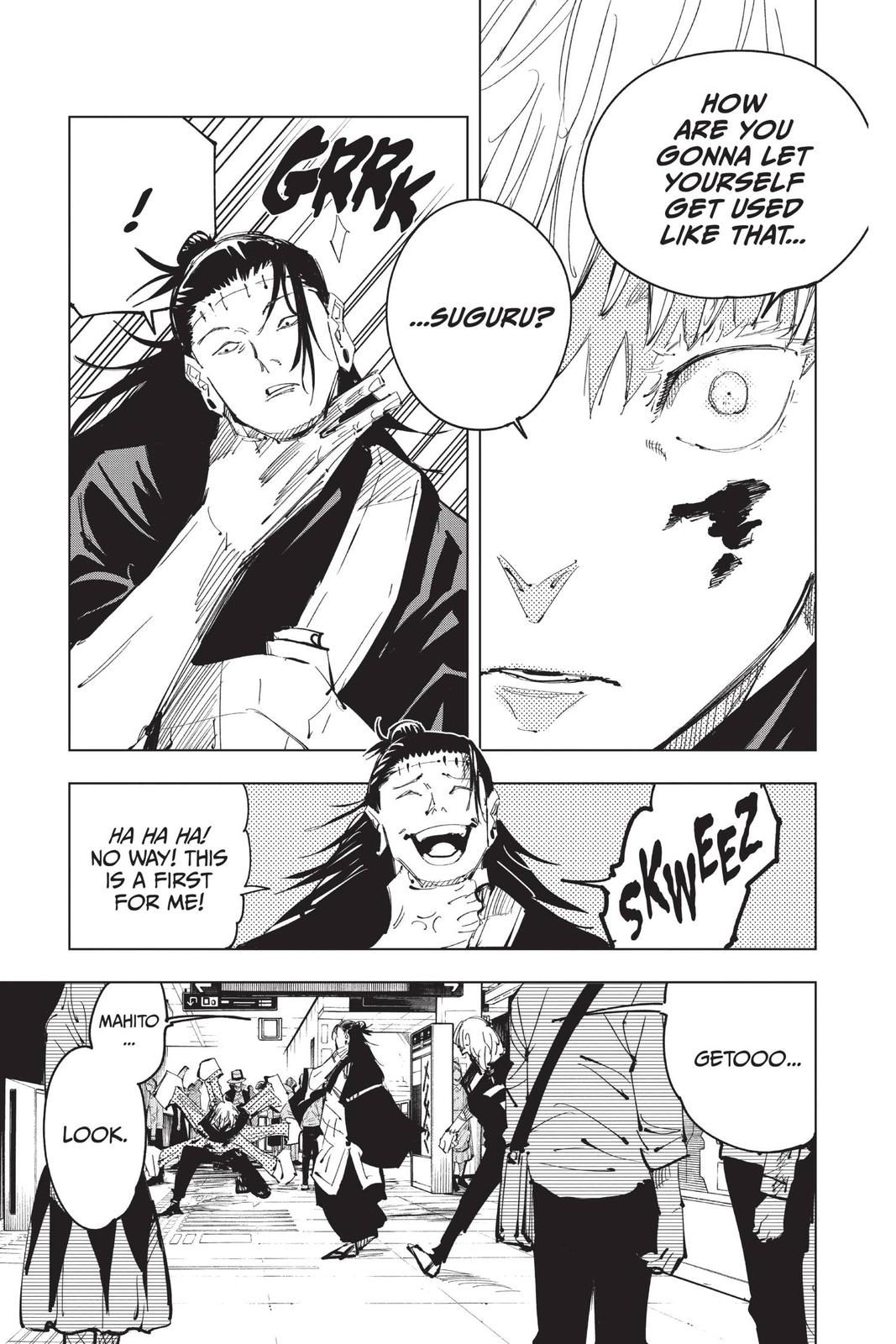 Jujutsu Kaisen Chapter 91 page 3 - Chapter 91: The Shibuya Incident, Part 9