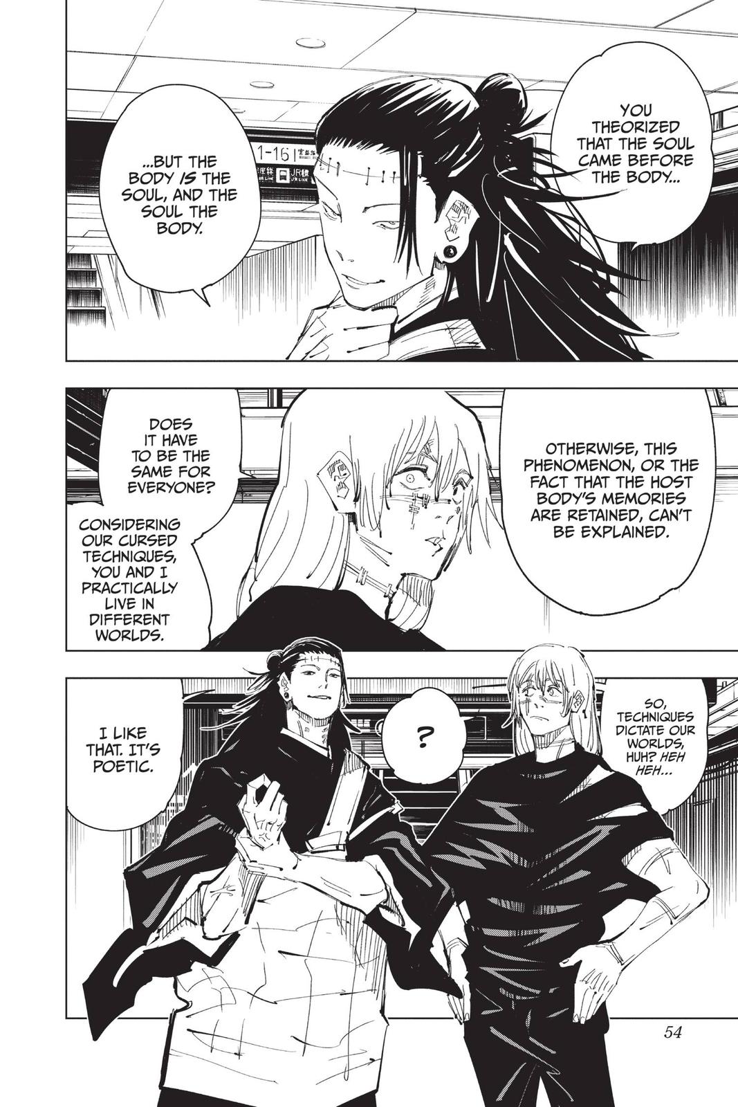 Jujutsu Kaisen Chapter 91 page 4 - Chapter 91: The Shibuya Incident, Part 9