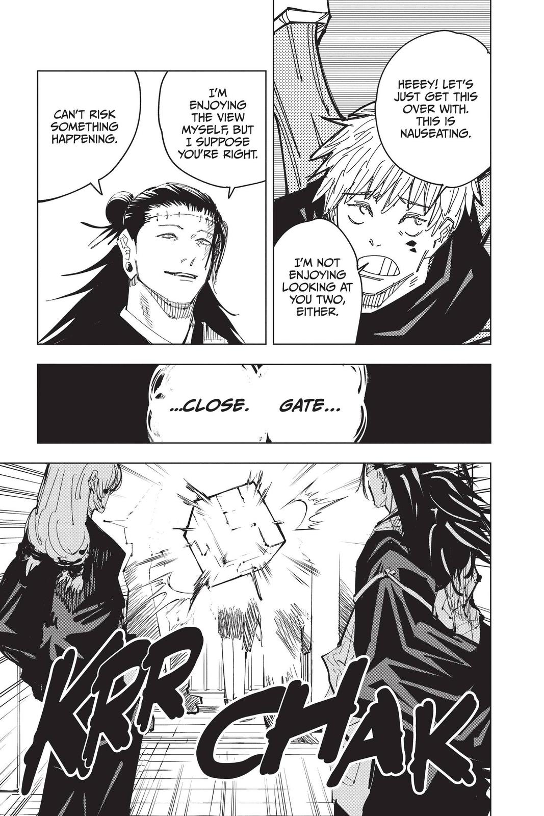 Jujutsu Kaisen Chapter 91 page 5 - Chapter 91: The Shibuya Incident, Part 9