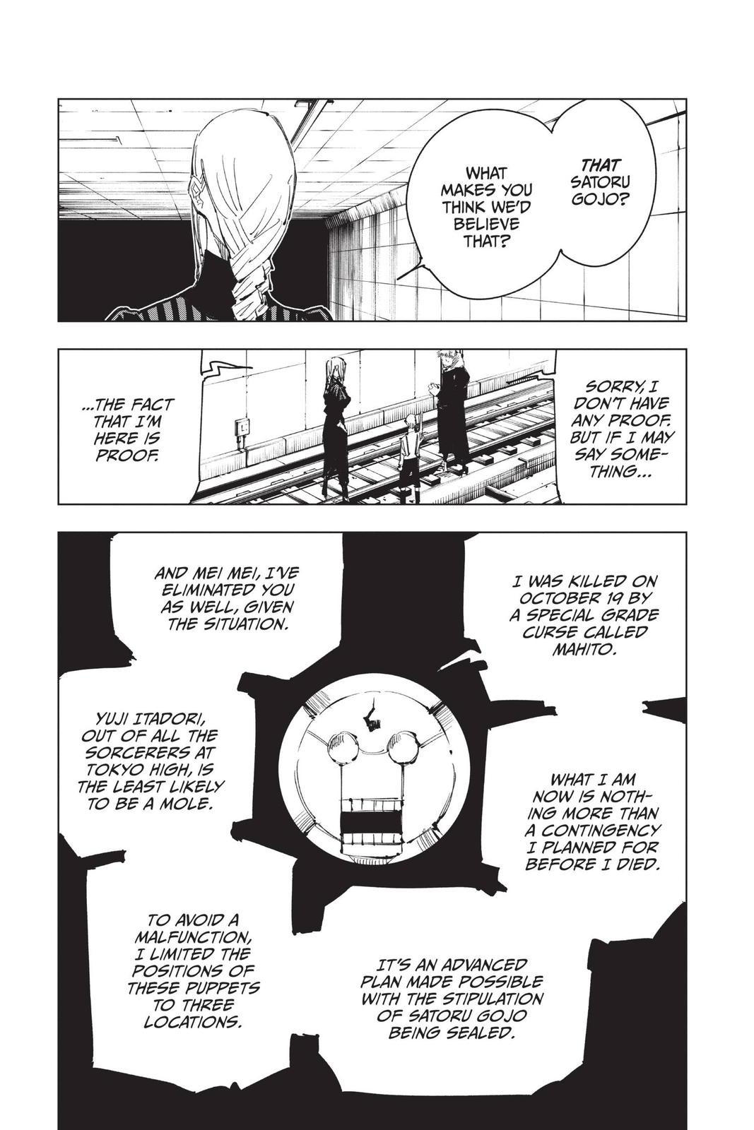 Jujutsu Kaisen Chapter 91 page 7 - Chapter 91: The Shibuya Incident, Part 9