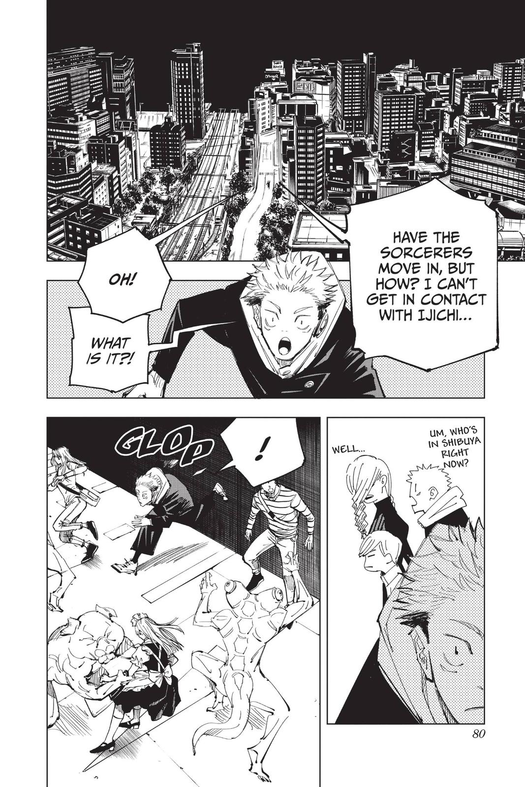 Jujutsu Kaisen Chapter 92 page 10 - Chapter 92: The Shibuya Incident, Part 10