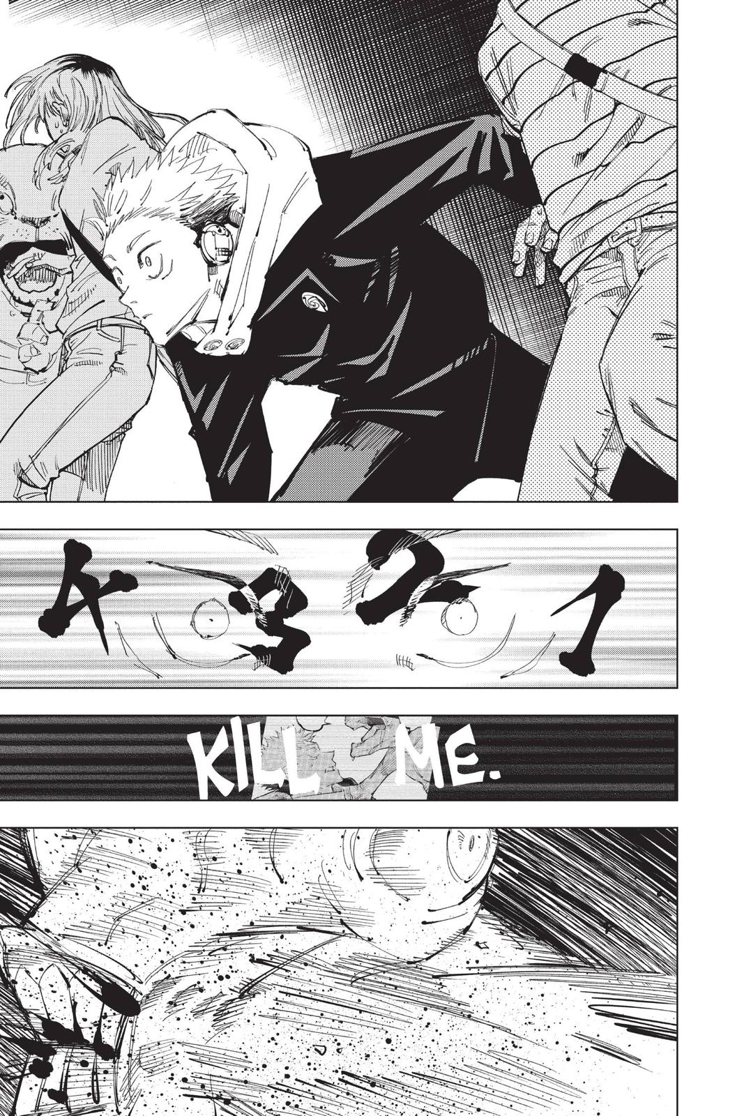 Jujutsu Kaisen Chapter 92 page 11 - Chapter 92: The Shibuya Incident, Part 10