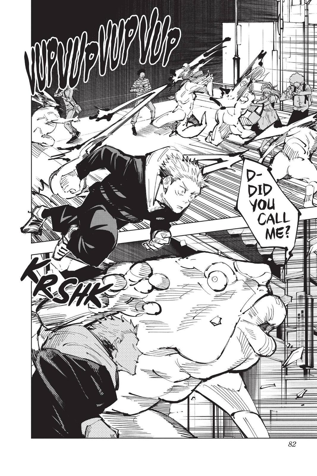 Jujutsu Kaisen Chapter 92 page 12 - Chapter 92: The Shibuya Incident, Part 10