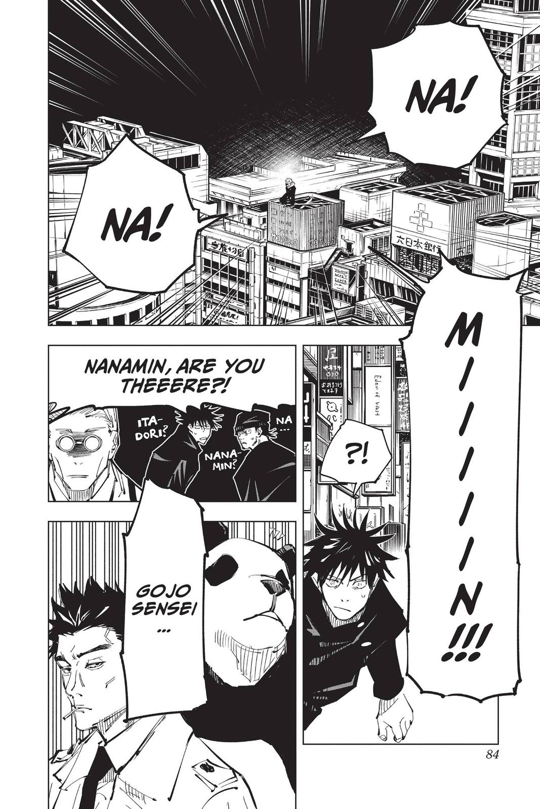 Jujutsu Kaisen Chapter 92 page 14 - Chapter 92: The Shibuya Incident, Part 10