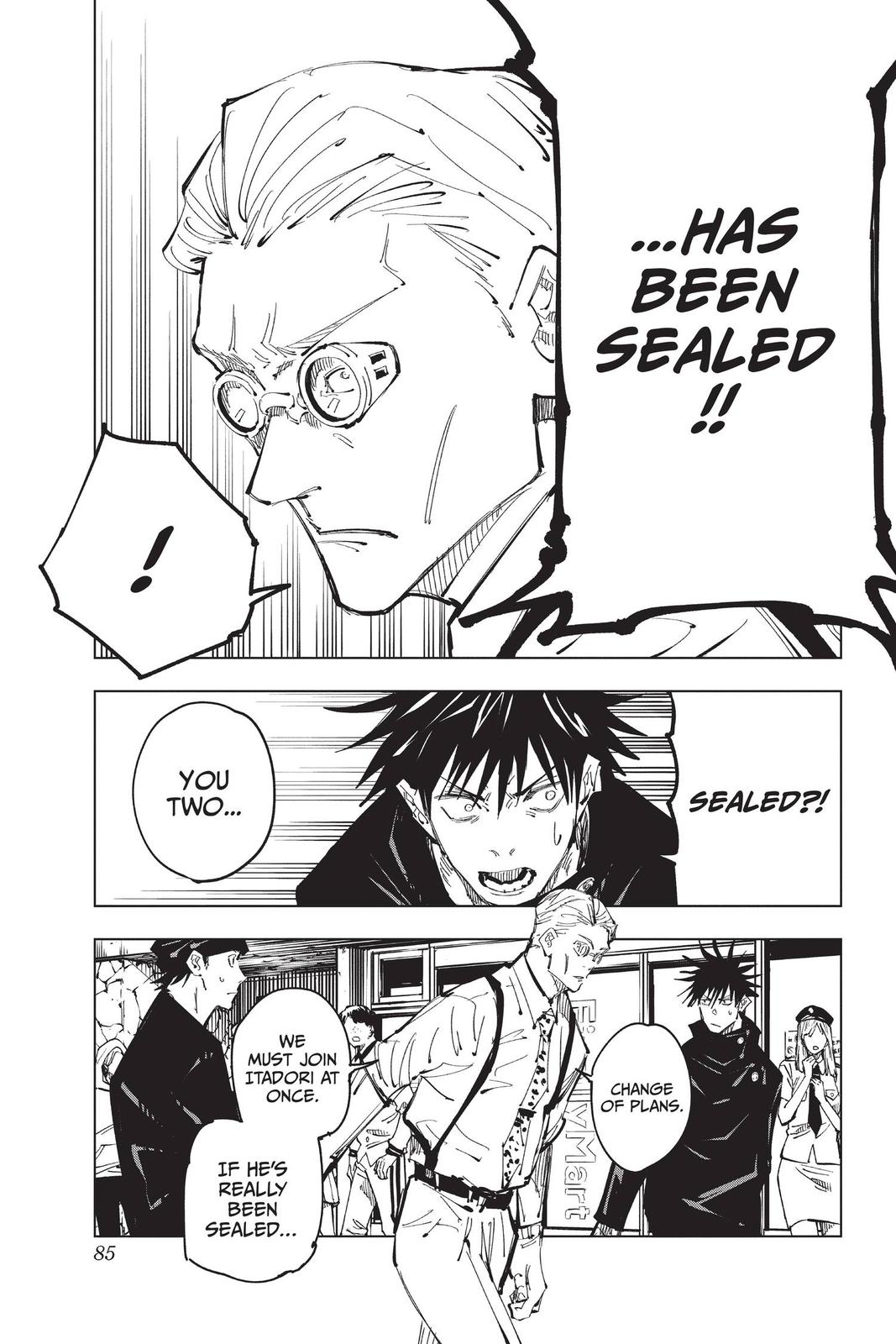 Jujutsu Kaisen Chapter 92 page 15 - Chapter 92: The Shibuya Incident, Part 10