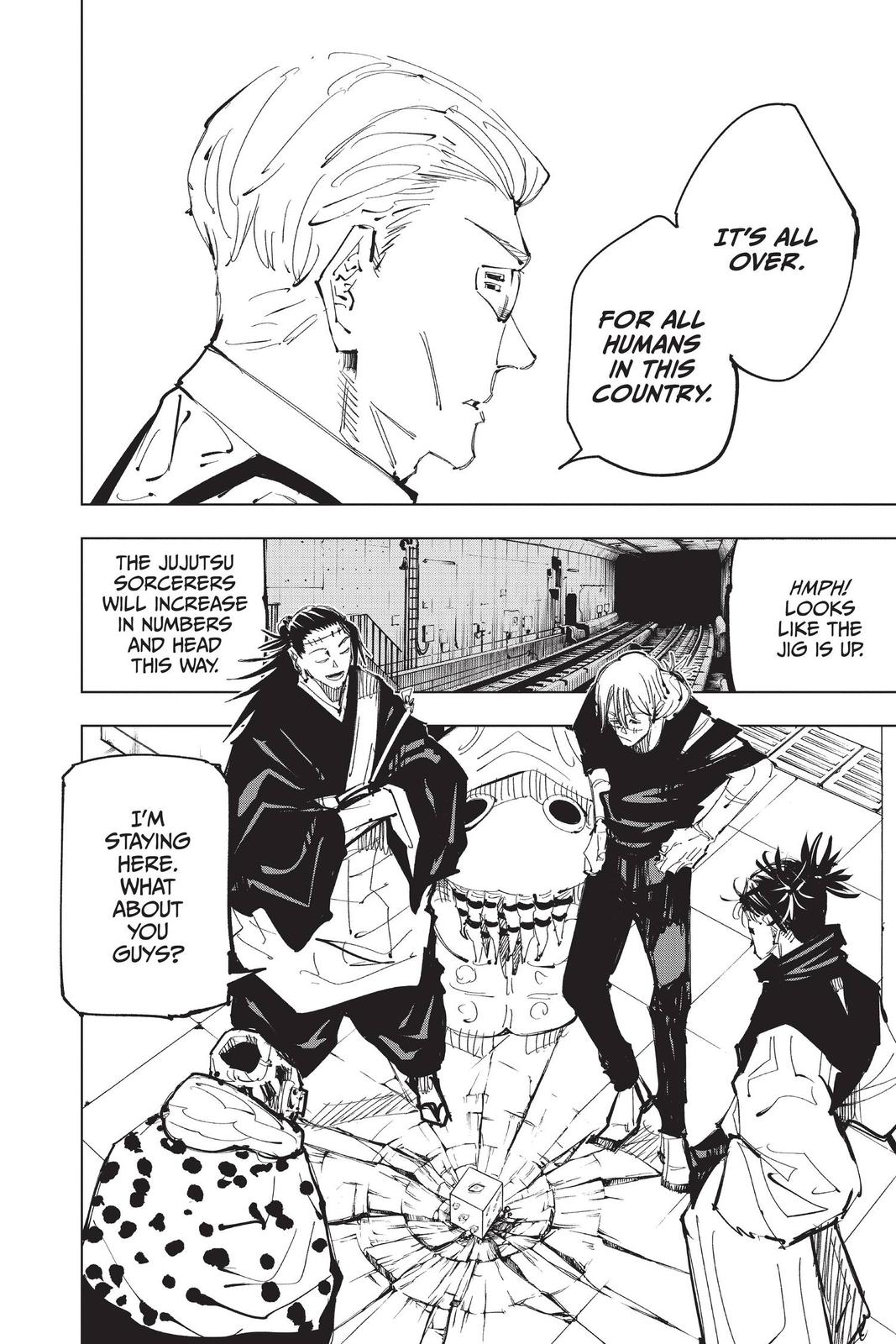 Jujutsu Kaisen Chapter 92 page 16 - Chapter 92: The Shibuya Incident, Part 10