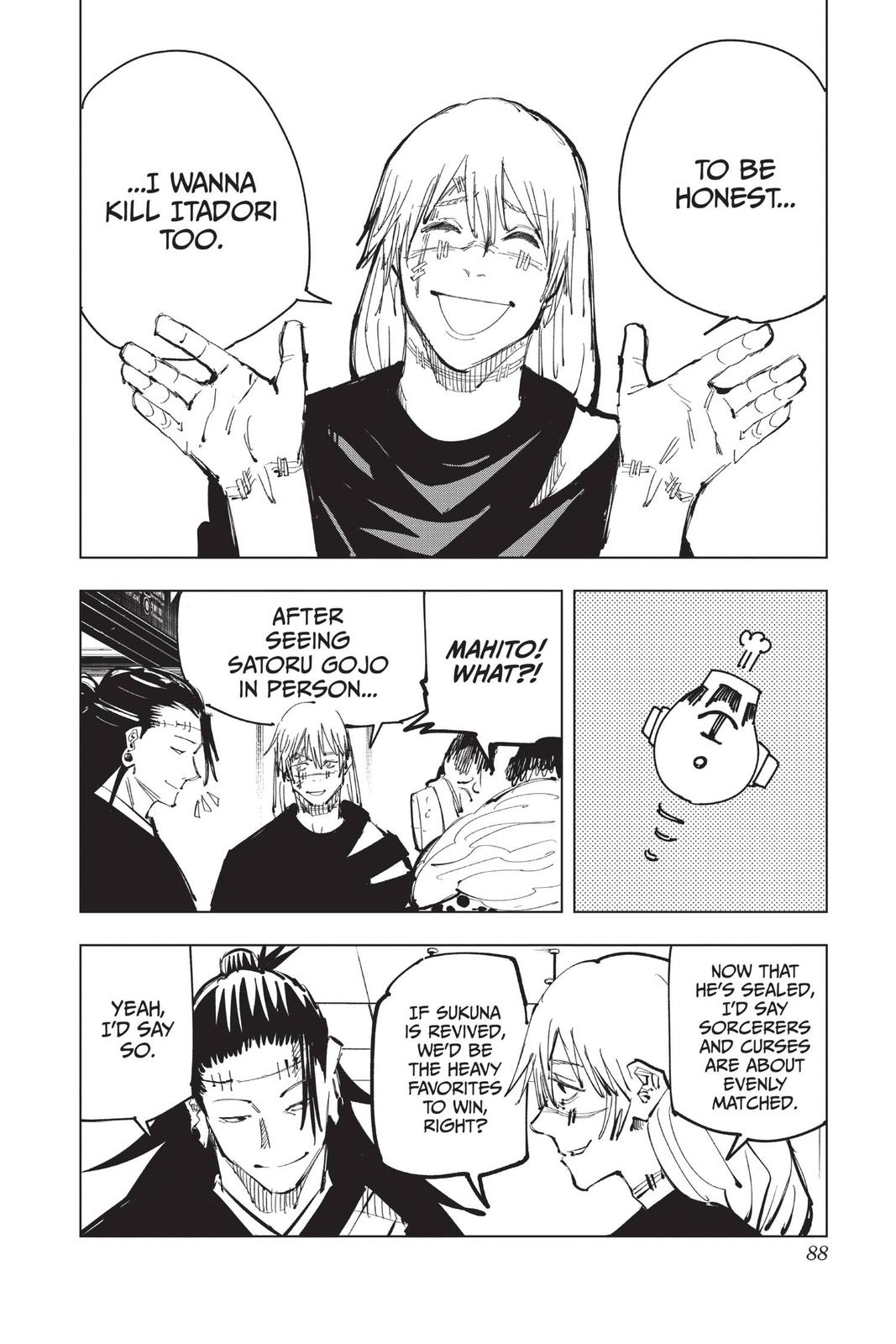 Jujutsu Kaisen Chapter 92 page 18 - Chapter 92: The Shibuya Incident, Part 10