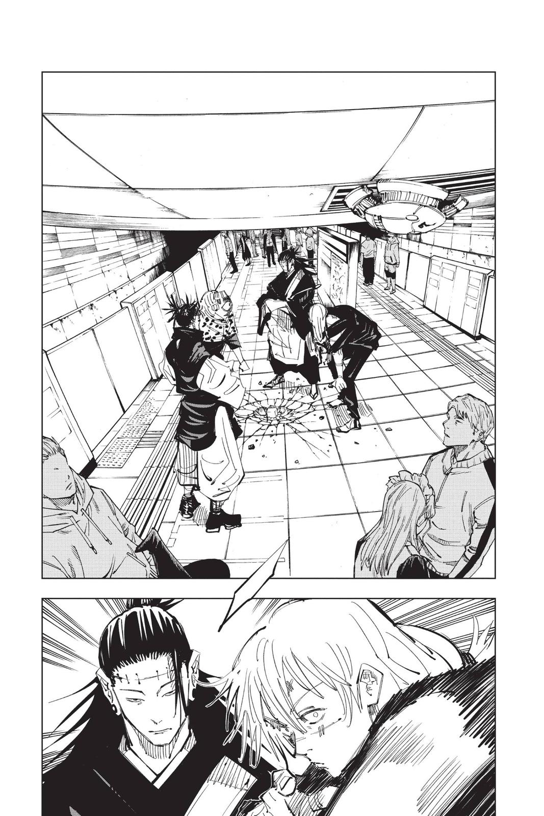 Jujutsu Kaisen Chapter 92 page 7 - Chapter 92: The Shibuya Incident, Part 10