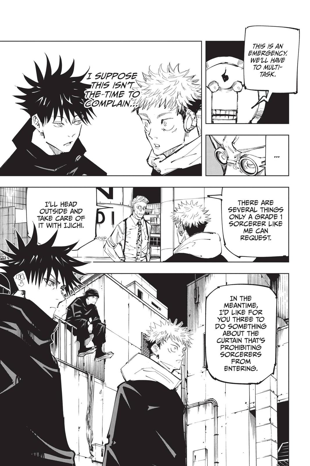 Jujutsu Kaisen Chapter 93 page 11 - Chapter 93: The Shibuya Incident, Part 11