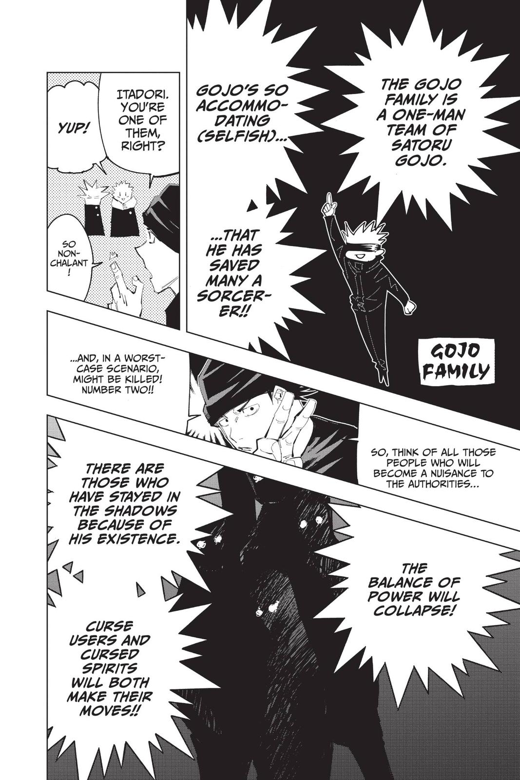 Jujutsu Kaisen Chapter 93 page 14 - Chapter 93: The Shibuya Incident, Part 11