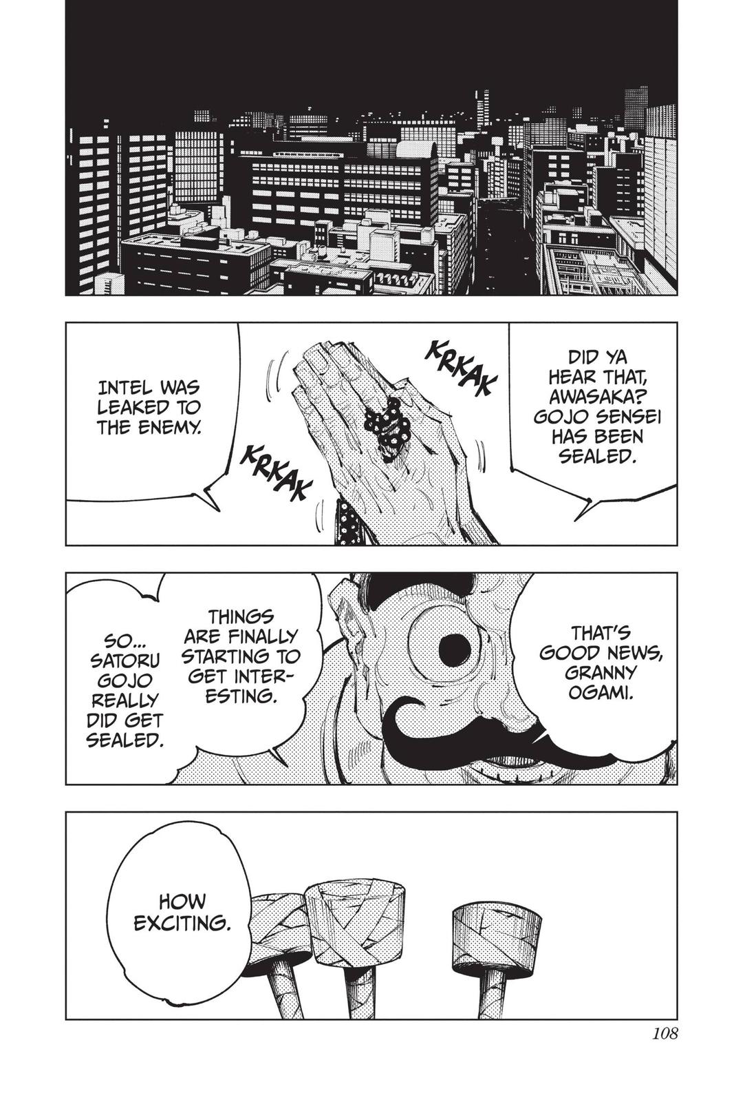 Jujutsu Kaisen Chapter 93 page 17 - Chapter 93: The Shibuya Incident, Part 11