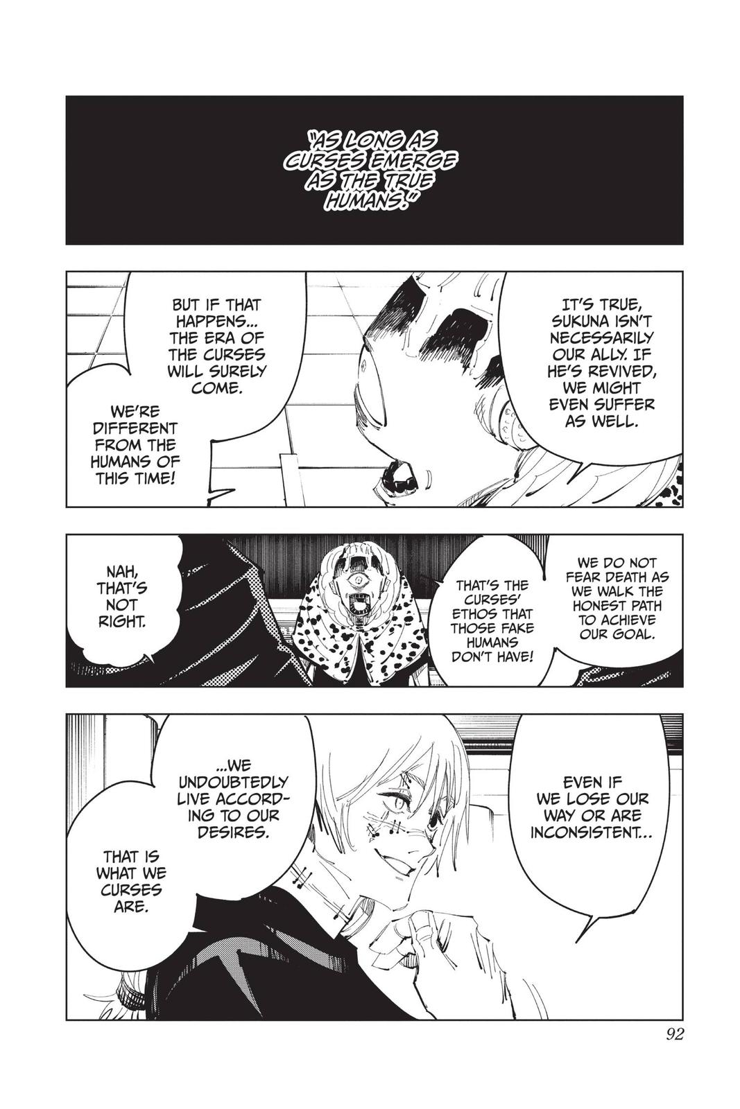 Jujutsu Kaisen Chapter 93 page 2 - Chapter 93: The Shibuya Incident, Part 11