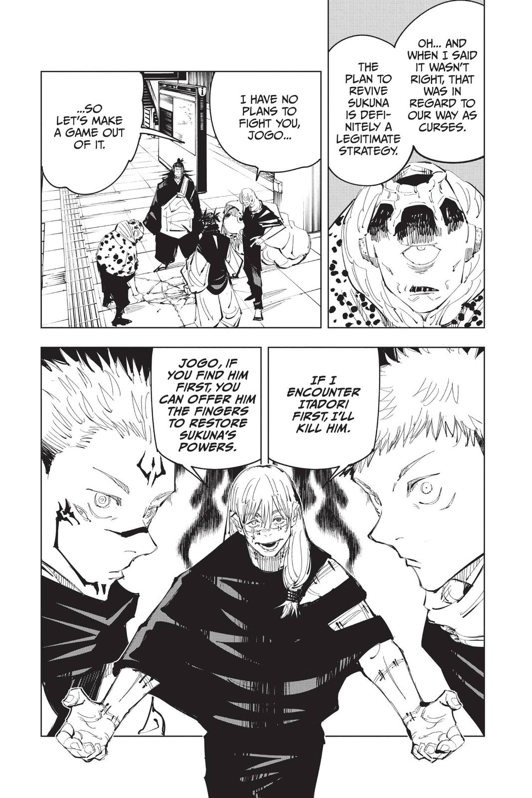 Jujutsu Kaisen Chapter 93 page 3 - Chapter 93: The Shibuya Incident, Part 11