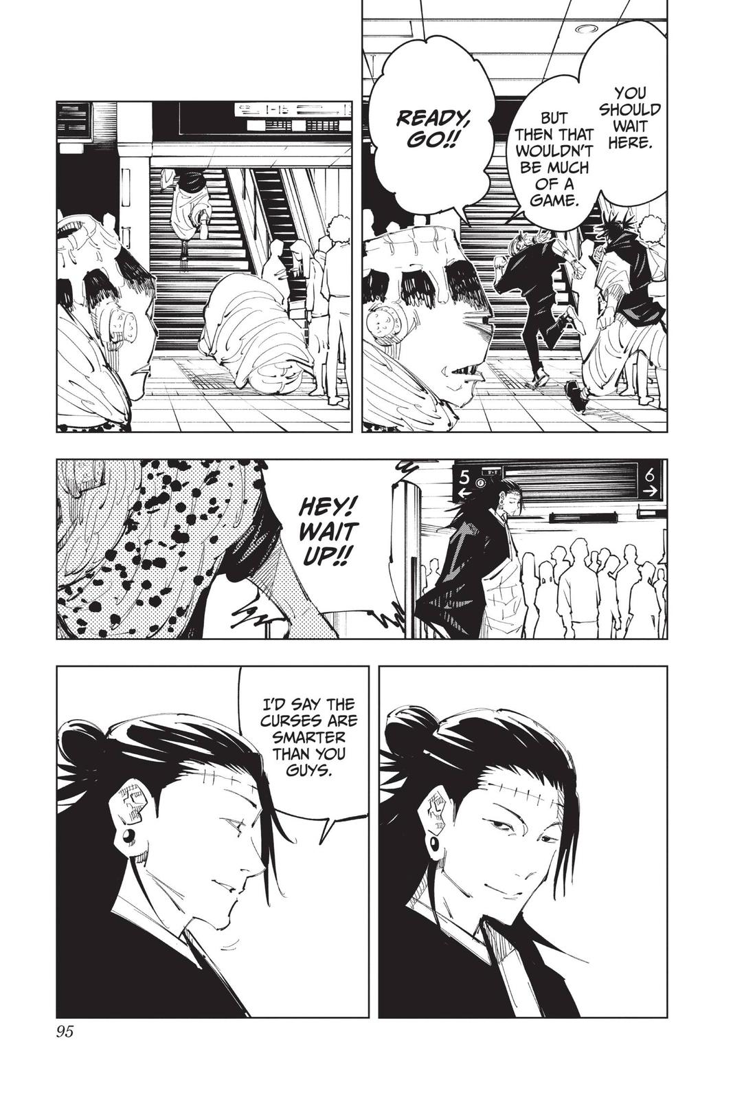Jujutsu Kaisen Chapter 93 page 5 - Chapter 93: The Shibuya Incident, Part 11