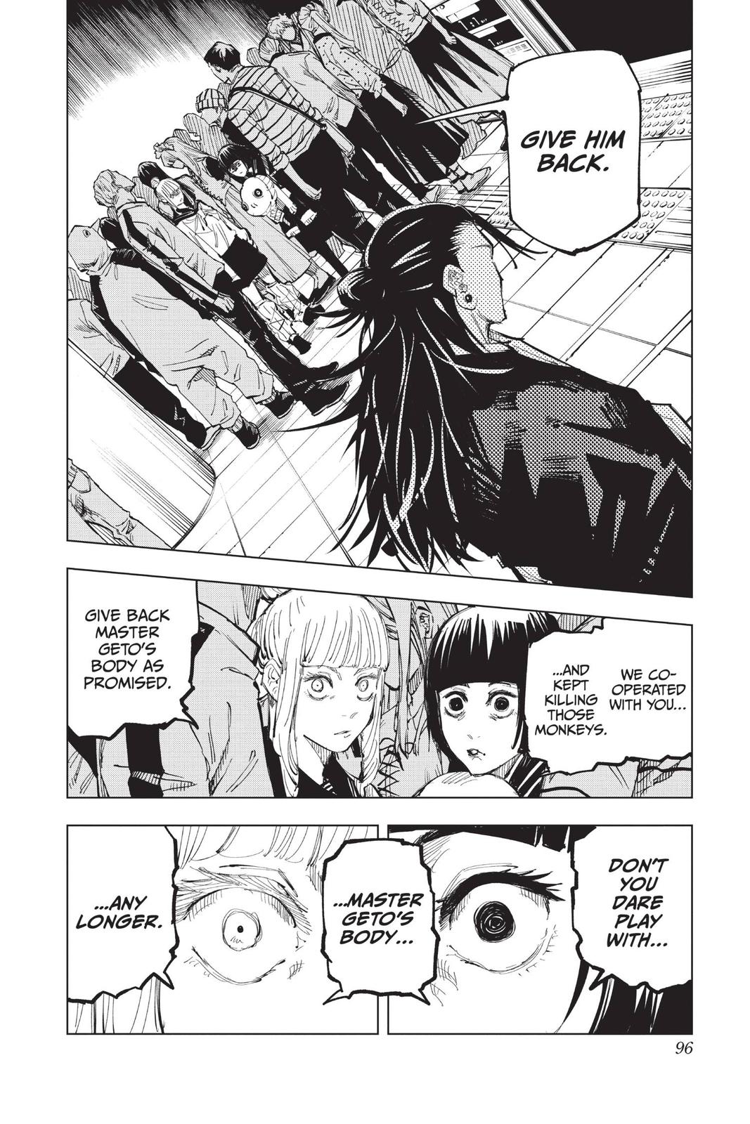 Jujutsu Kaisen Chapter 93 page 6 - Chapter 93: The Shibuya Incident, Part 11