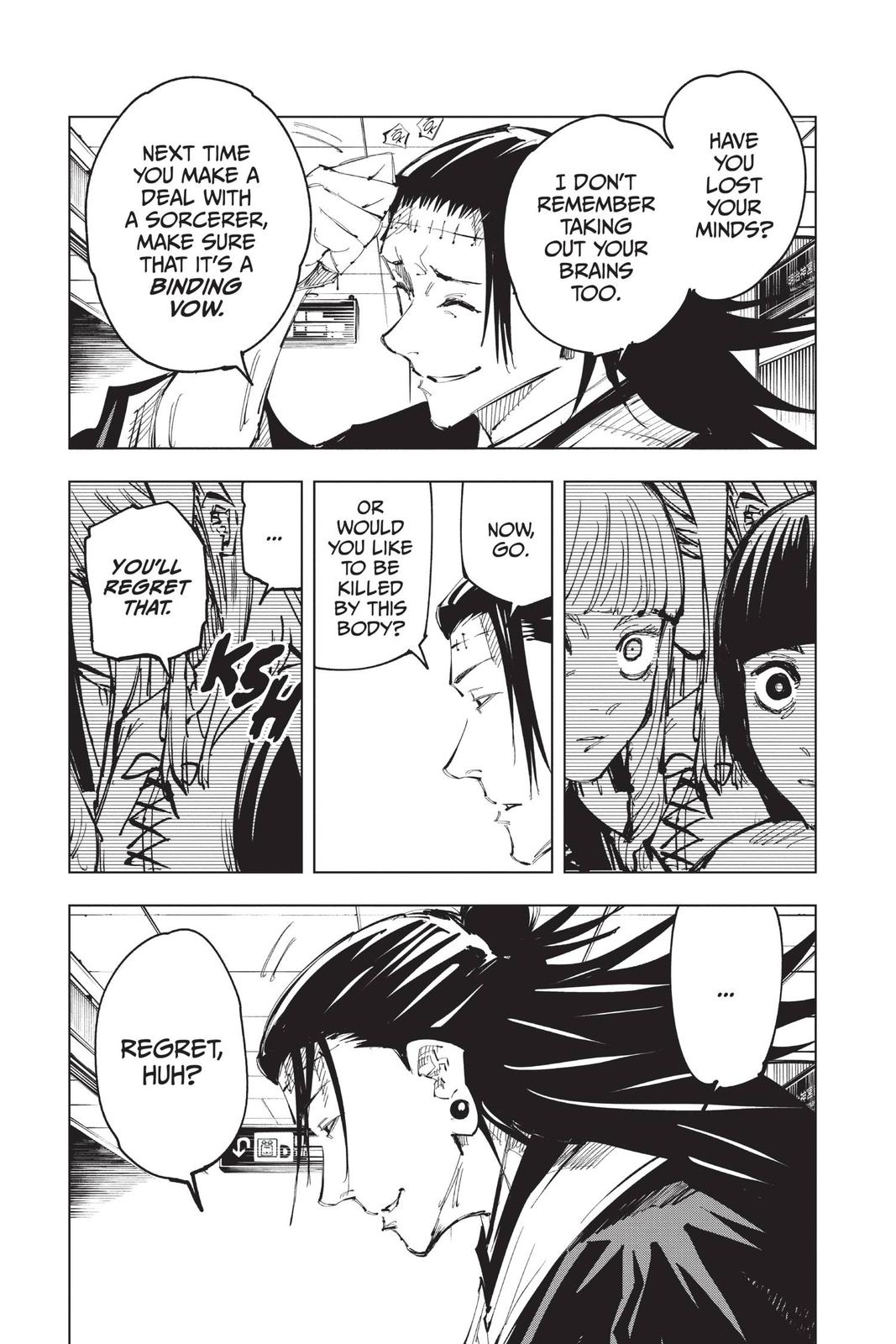 Jujutsu Kaisen Chapter 93 page 7 - Chapter 93: The Shibuya Incident, Part 11