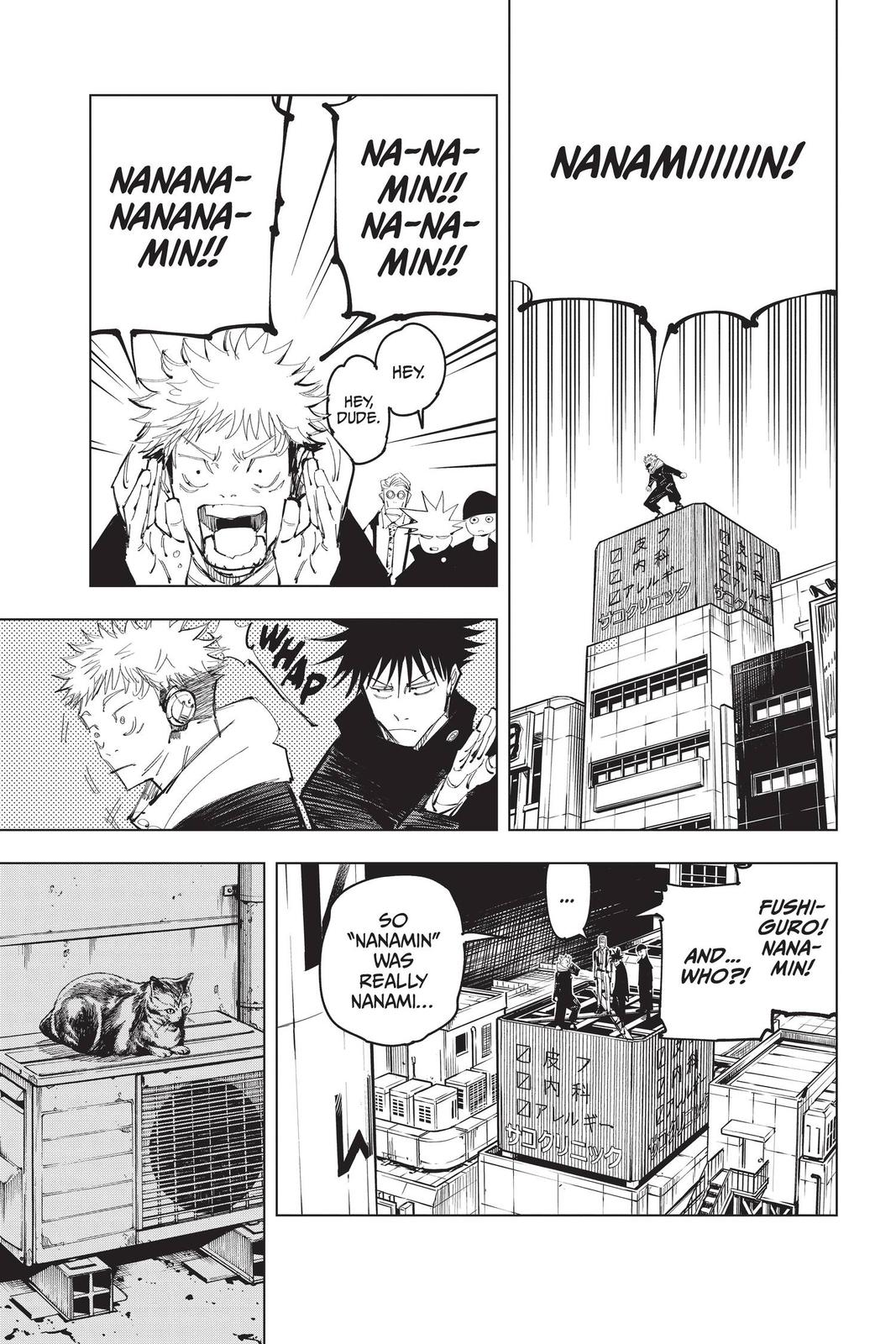 Jujutsu Kaisen Chapter 93 page 9 - Chapter 93: The Shibuya Incident, Part 11