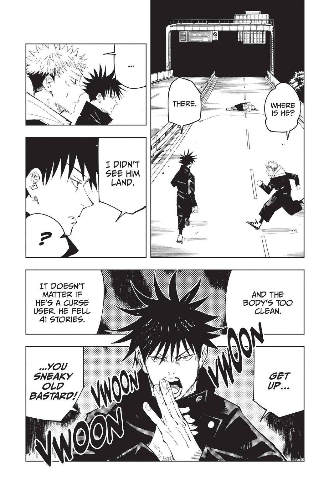 Jujutsu Kaisen Chapter 94 page 17 - Chapter 94: The Shibuya Incident, Part 12