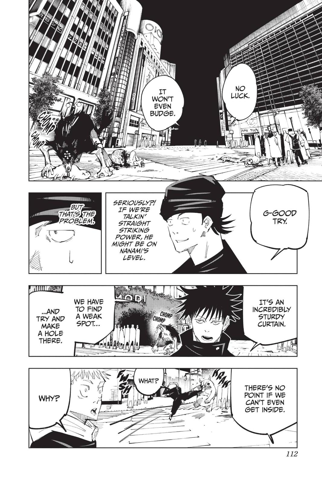 Jujutsu Kaisen Chapter 94 page 2 - Chapter 94: The Shibuya Incident, Part 12