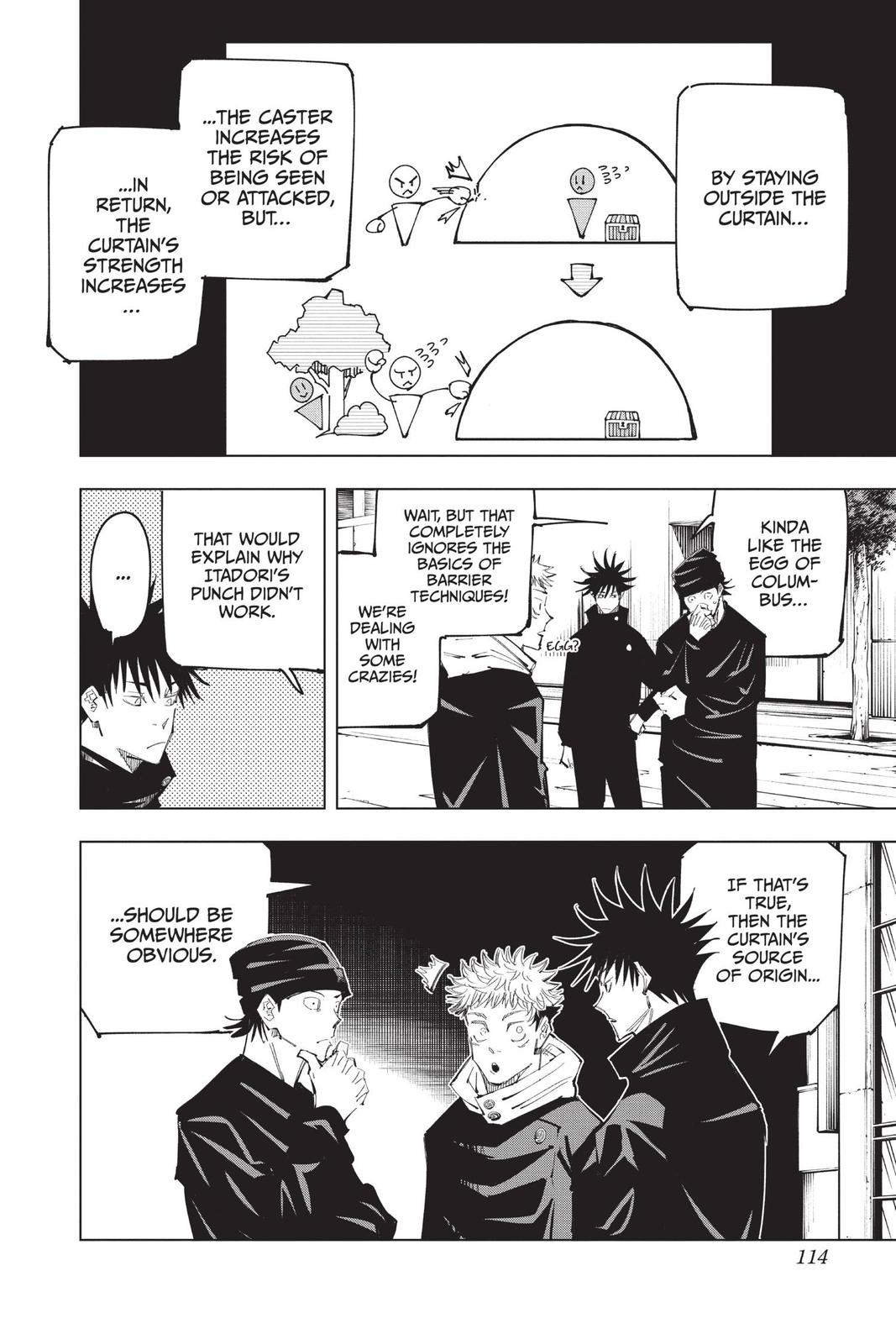 Jujutsu Kaisen Chapter 94 page 4 - Chapter 94: The Shibuya Incident, Part 12
