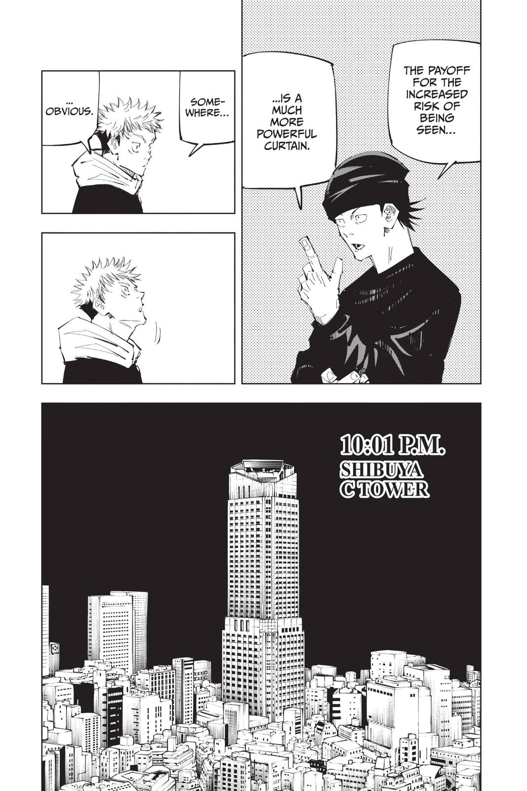 Jujutsu Kaisen Chapter 94 page 5 - Chapter 94: The Shibuya Incident, Part 12