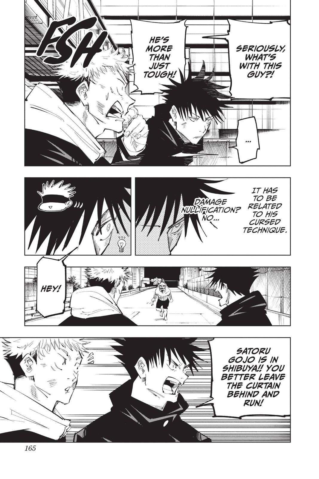 Jujutsu Kaisen Chapter 96 page 15 - Chapter 96: The Shibuya Incident, Part 14