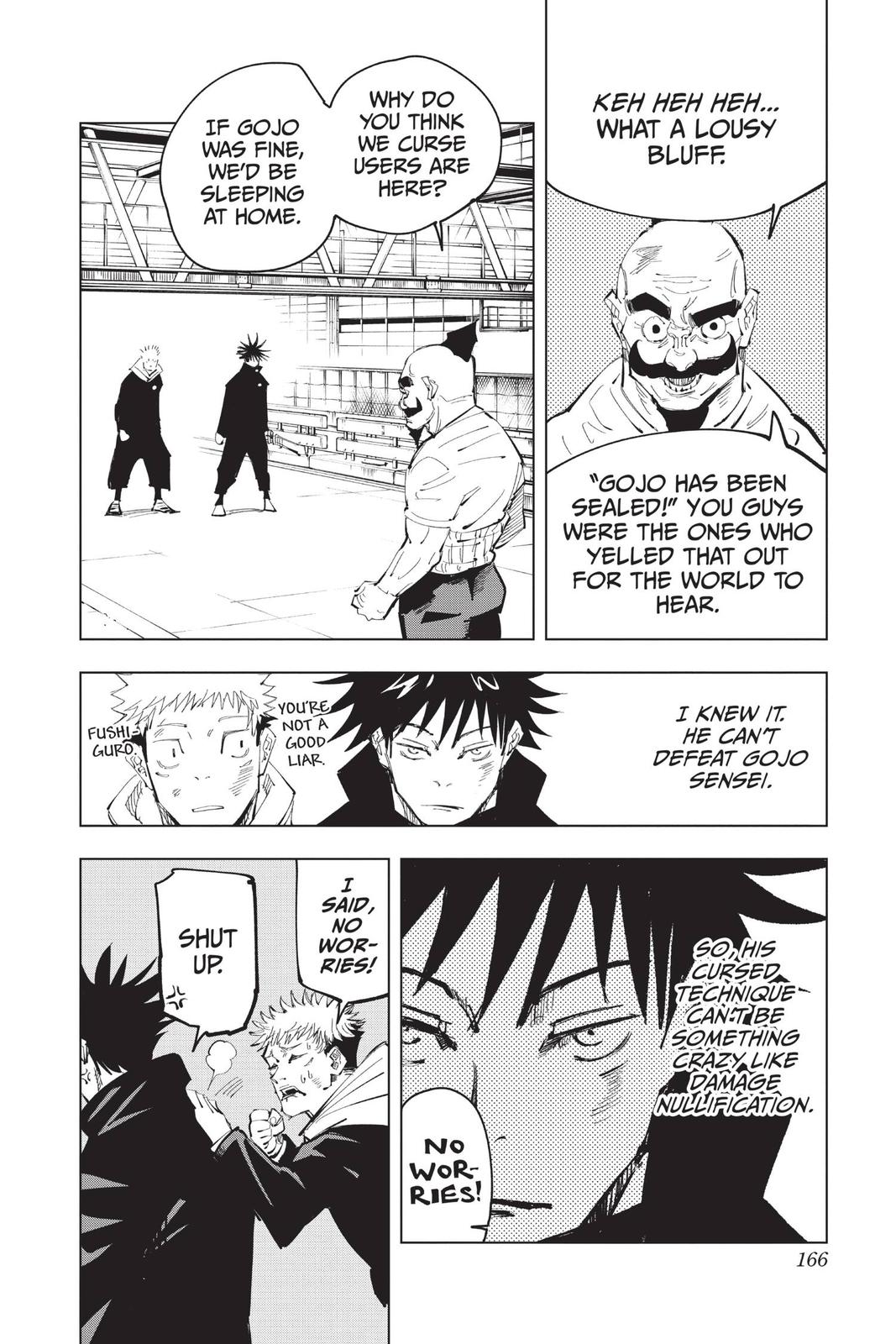 Jujutsu Kaisen Chapter 96 page 16 - Chapter 96: The Shibuya Incident, Part 14