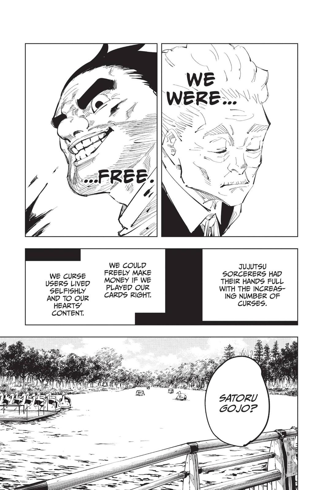 Jujutsu Kaisen Chapter 96 page 7 - Chapter 96: The Shibuya Incident, Part 14