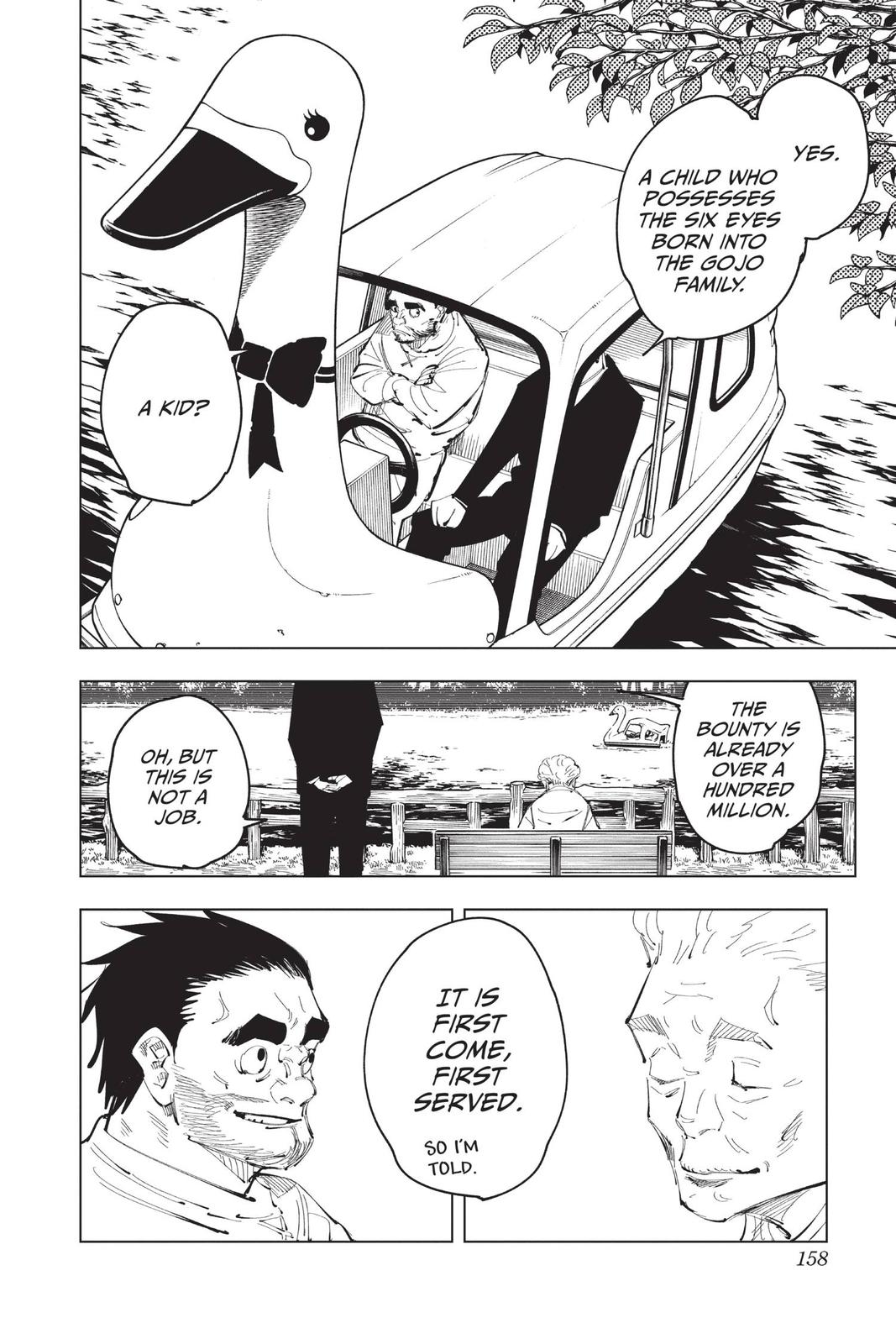 Jujutsu Kaisen Chapter 96 page 8 - Chapter 96: The Shibuya Incident, Part 14