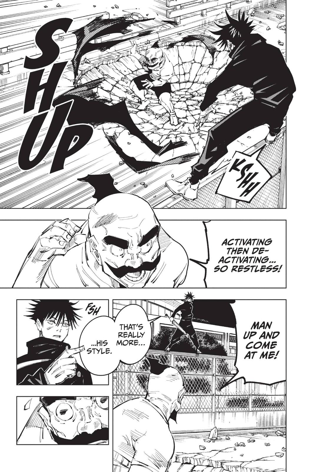 Jujutsu Kaisen Chapter 97 page 7 - Chapter 97: The Shibuya Incident, Part 15