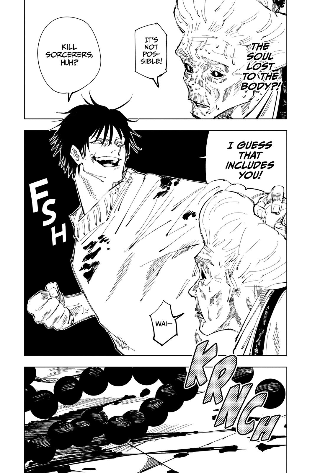 Jujutsu Kaisen Chapter 98 page 13 - Chapter 98: The Shibuya Incident, Part 16