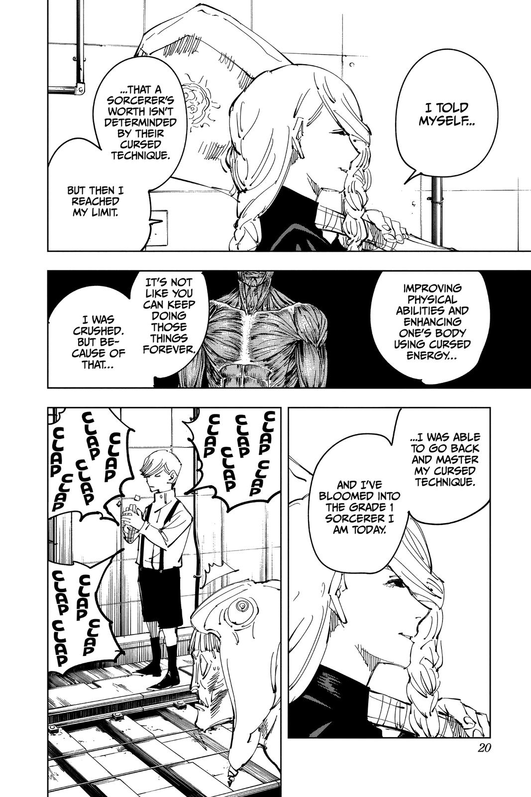 Jujutsu Kaisen Chapter 98 page 20 - Chapter 98: The Shibuya Incident, Part 16