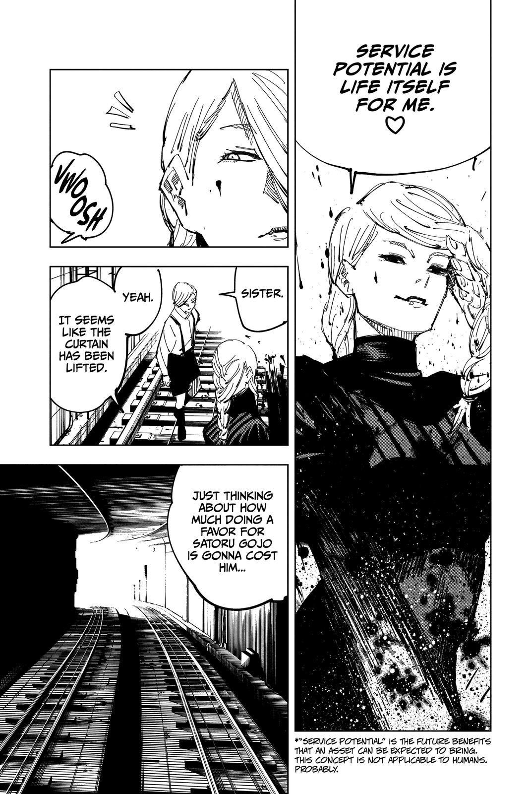 Jujutsu Kaisen Chapter 98 page 23 - Chapter 98: The Shibuya Incident, Part 16