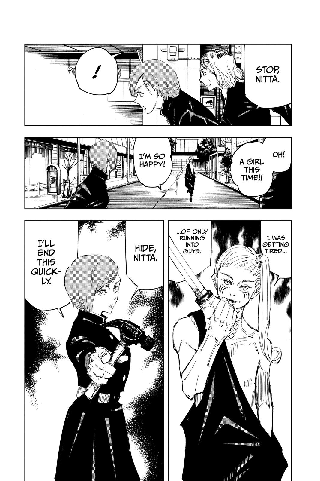 Jujutsu Kaisen Chapter 98 page 25 - Chapter 98: The Shibuya Incident, Part 16