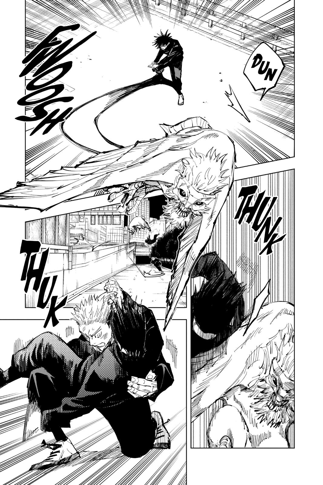 Jujutsu Kaisen Chapter 98 page 9 - Chapter 98: The Shibuya Incident, Part 16