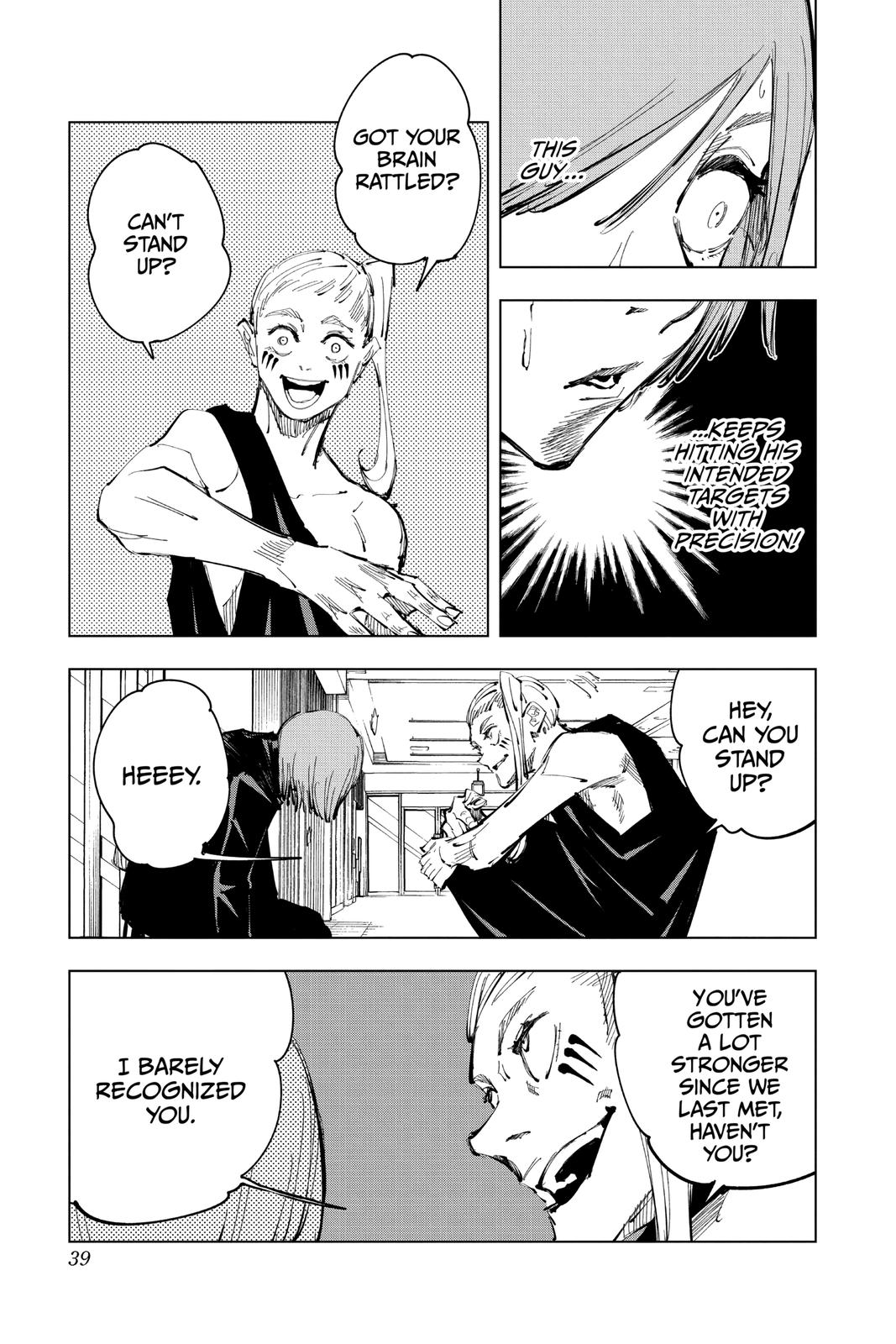 Jujutsu Kaisen Chapter 99 page 12 - Chapter 99: The Shibuya Incident, Part 17