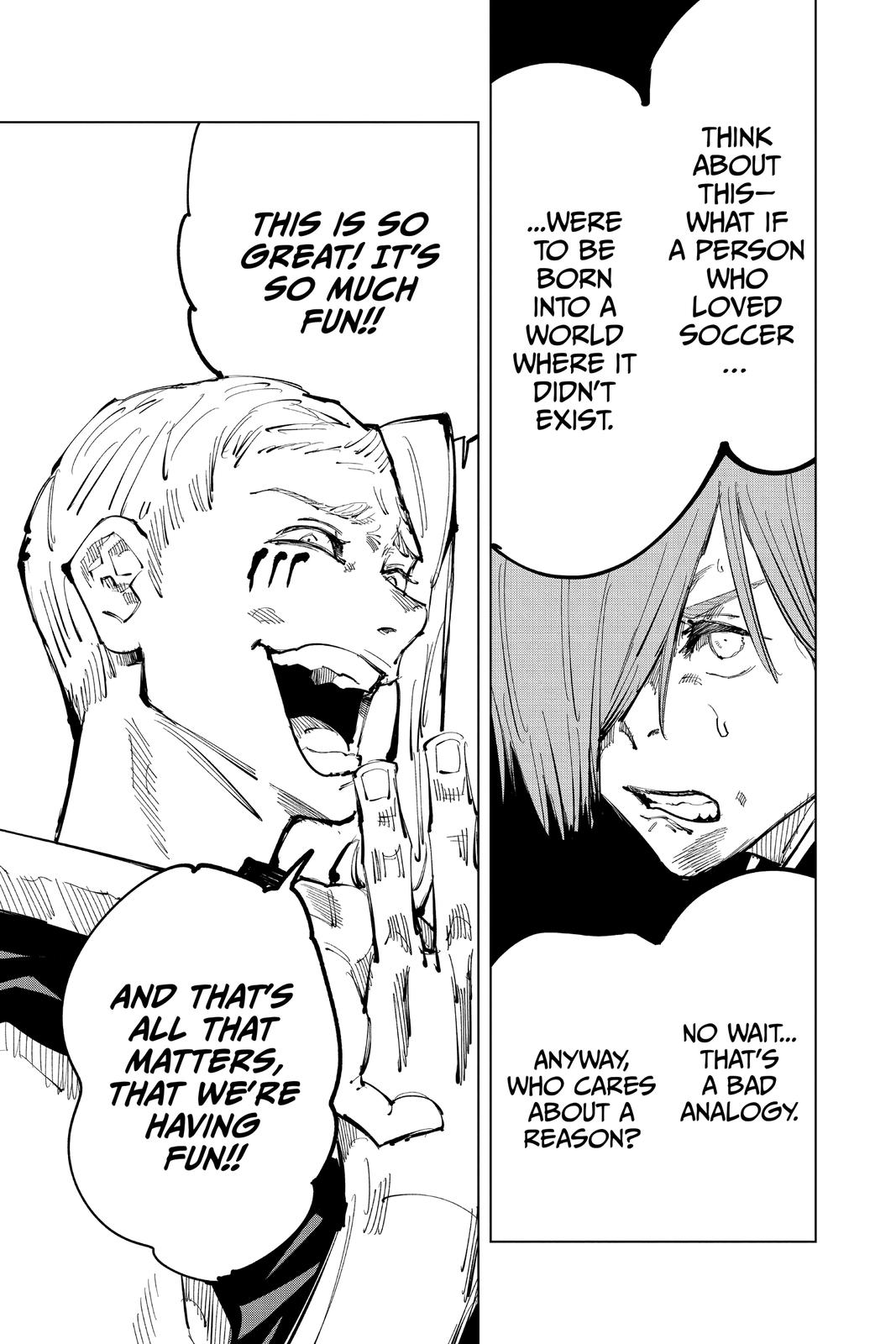 Jujutsu Kaisen Chapter 99 page 14 - Chapter 99: The Shibuya Incident, Part 17