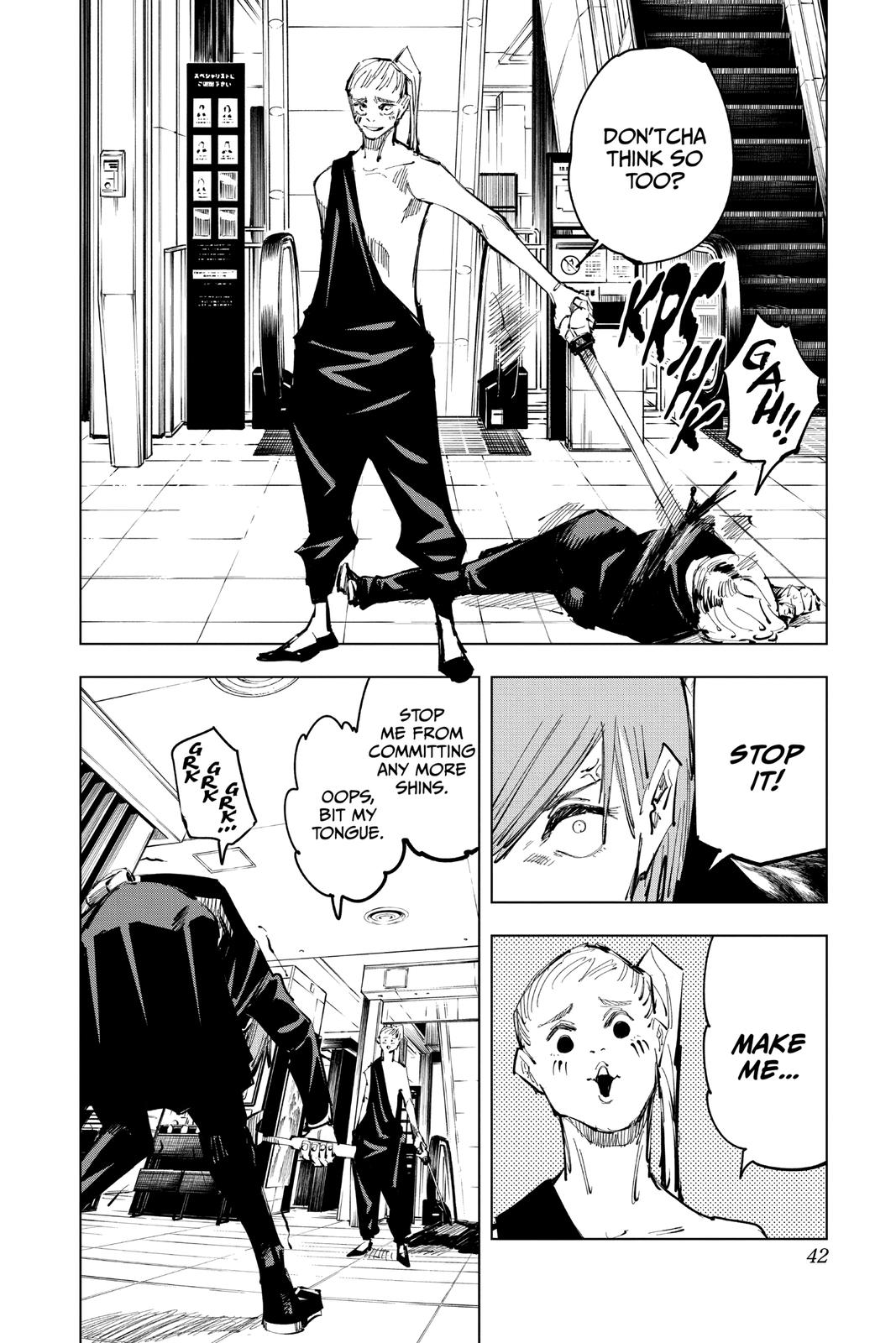 Jujutsu Kaisen Chapter 99 page 15 - Chapter 99: The Shibuya Incident, Part 17