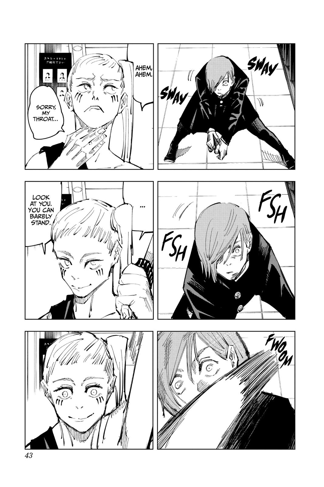 Jujutsu Kaisen Chapter 99 page 16 - Chapter 99: The Shibuya Incident, Part 17