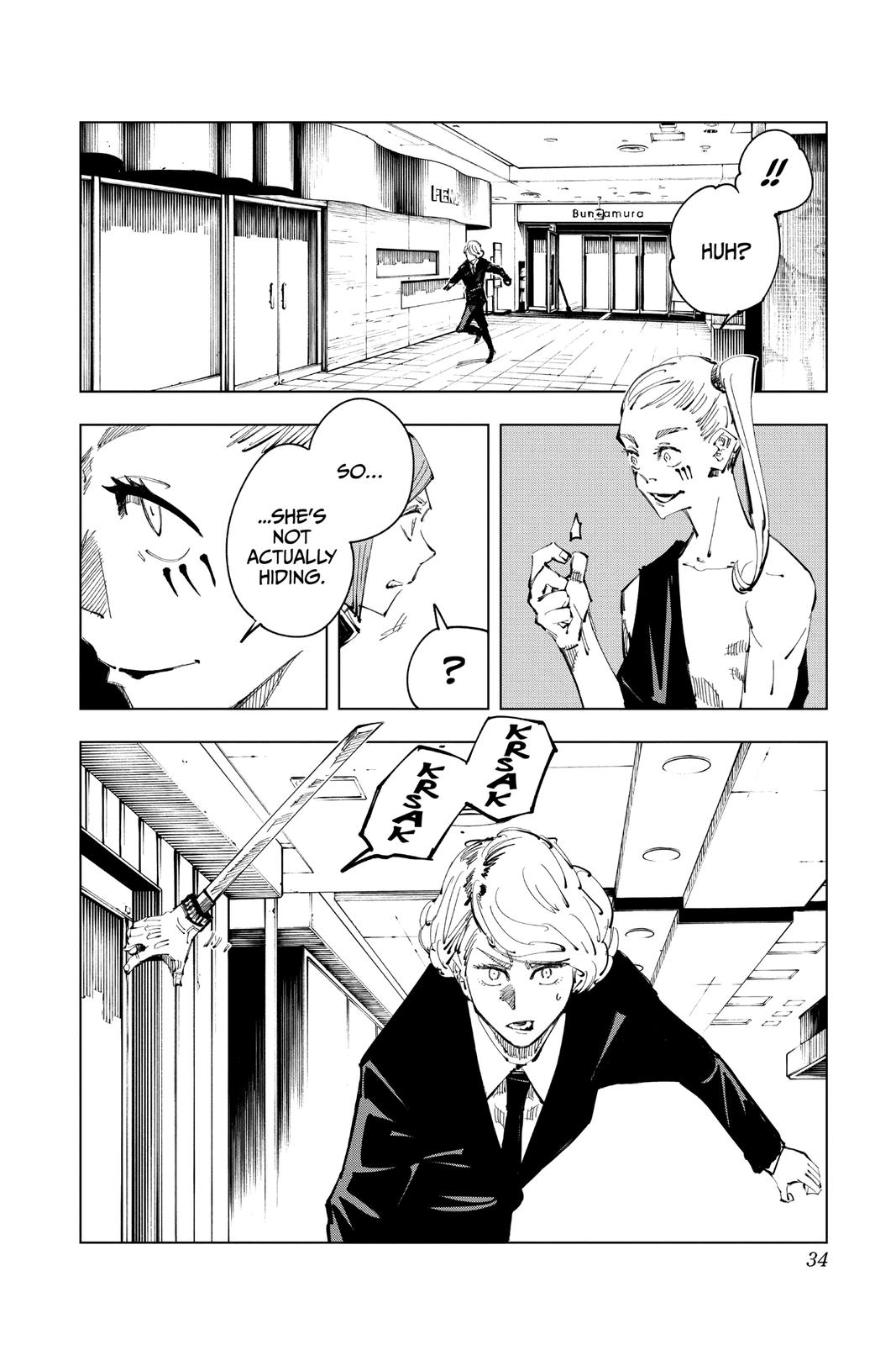 Jujutsu Kaisen Chapter 99 page 7 - Chapter 99: The Shibuya Incident, Part 17