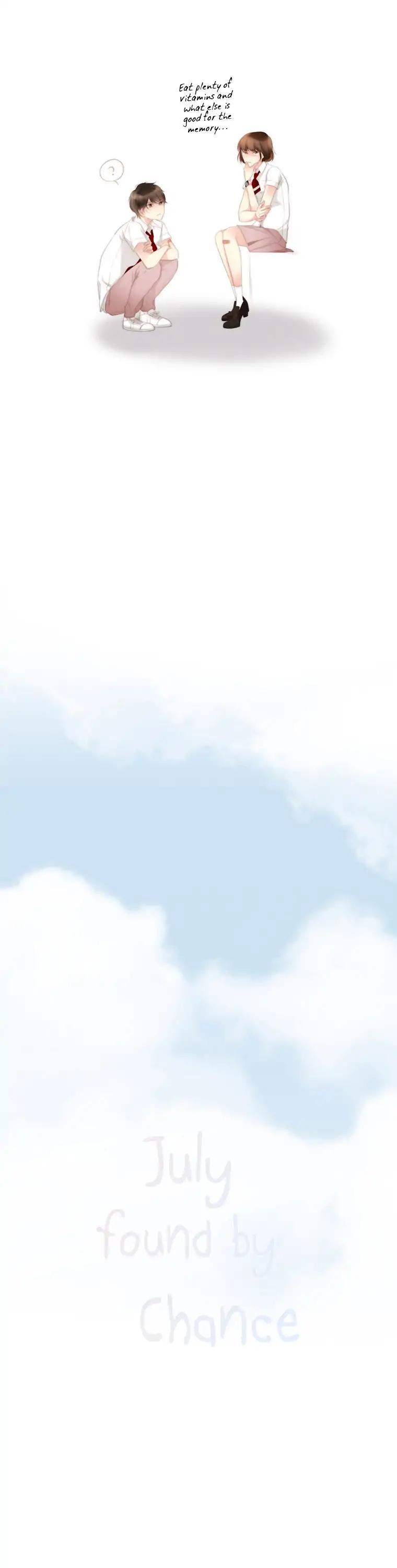 July Found by Chance Chapter 1.12 page 17 - Vol.1 Chapter 12: Hello. There You Are.