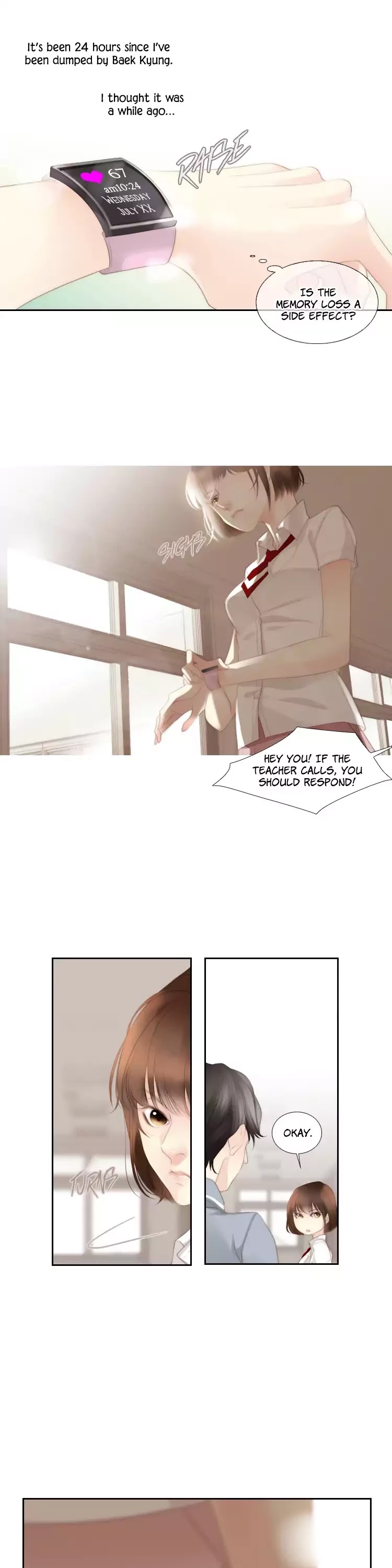 July Found by Chance Chapter 1.2 page 5 - Vol.1 Chapter 2: Trivial Problems (2)