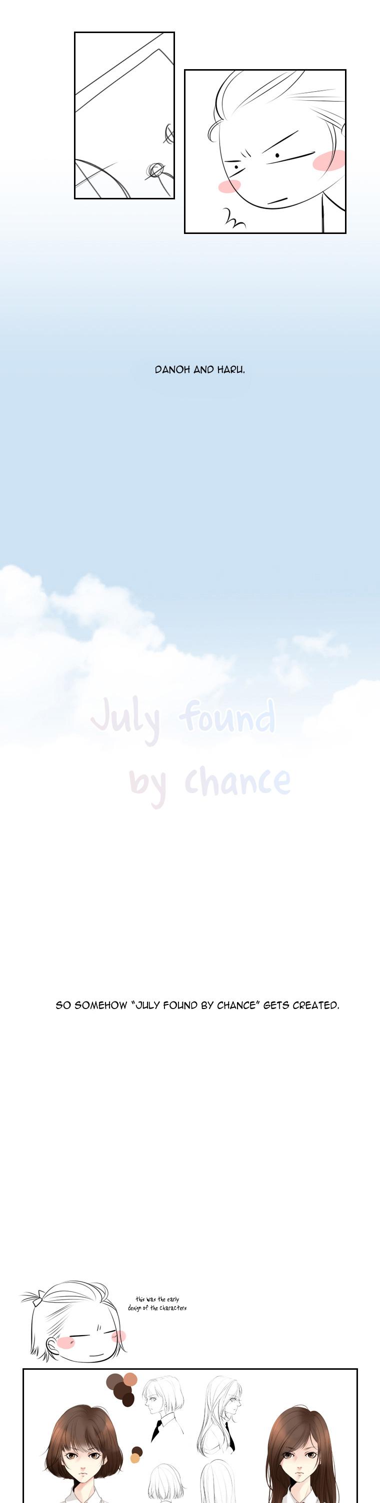 July Found by Chance Chapter 1.22-5 page 4 - Vol.1 Chapter 22.5: Post Season 1 Review