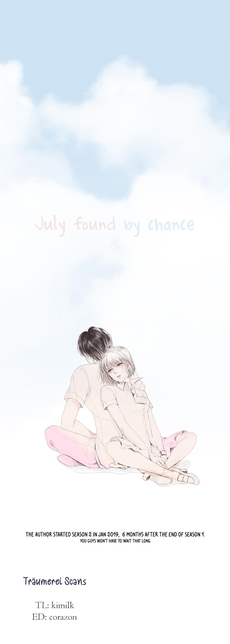 July Found by Chance Chapter 1.22-5 page 9 - Vol.1 Chapter 22.5: Post Season 1 Review