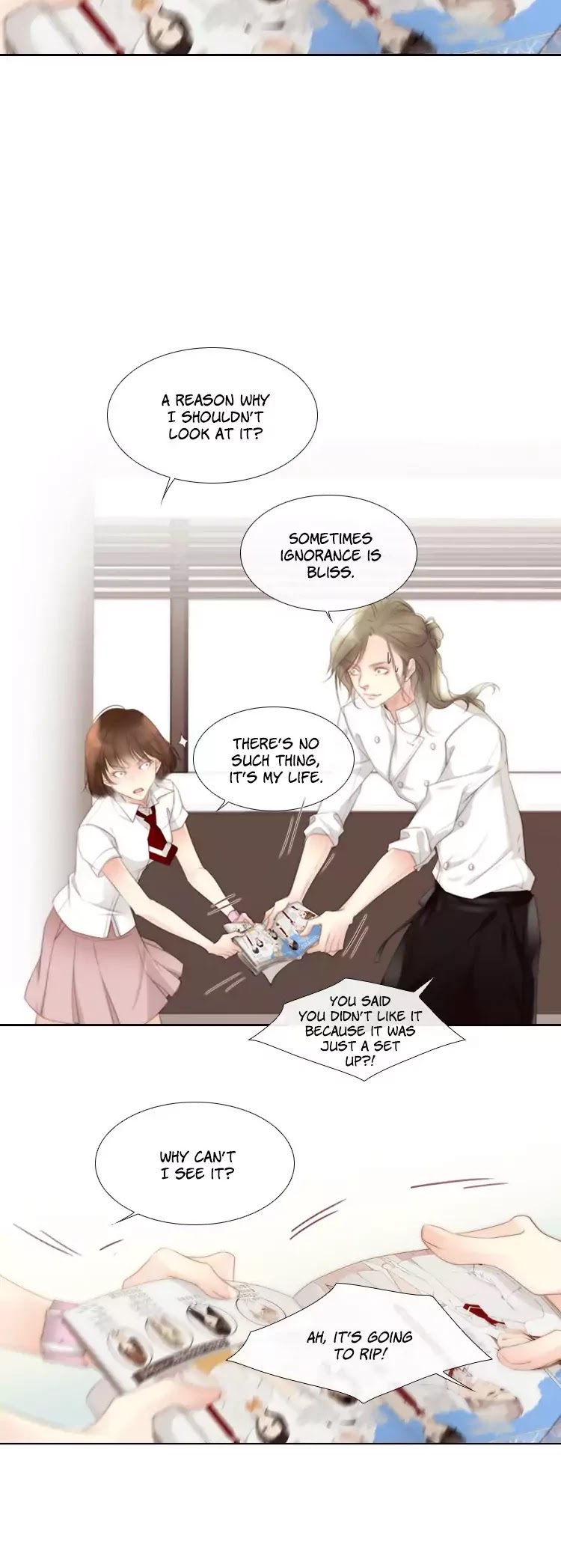 July Found by Chance Chapter 1.5 page 18 - Vol.1 Chapter 5: annyeong_bye_Hello